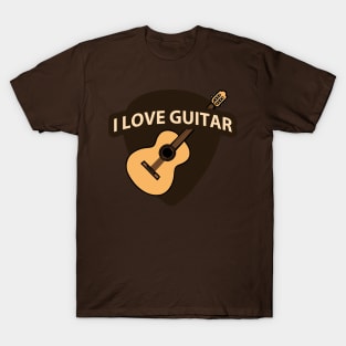 I Love Guitar T-Shirt